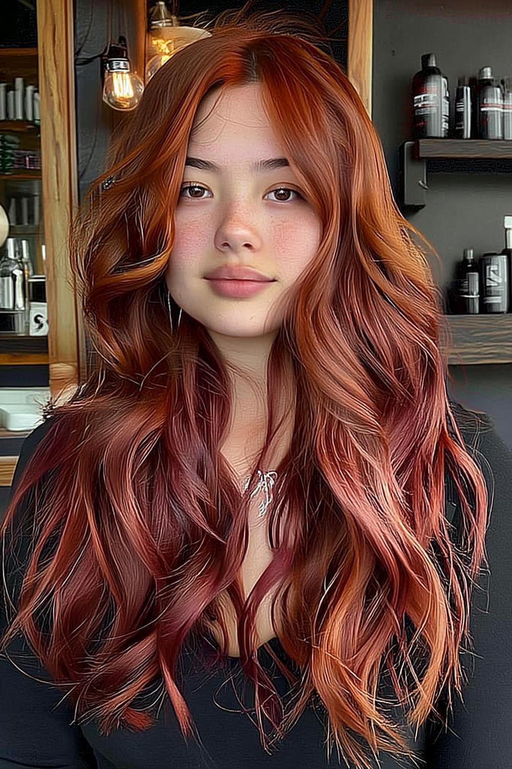 Copper Red Layers