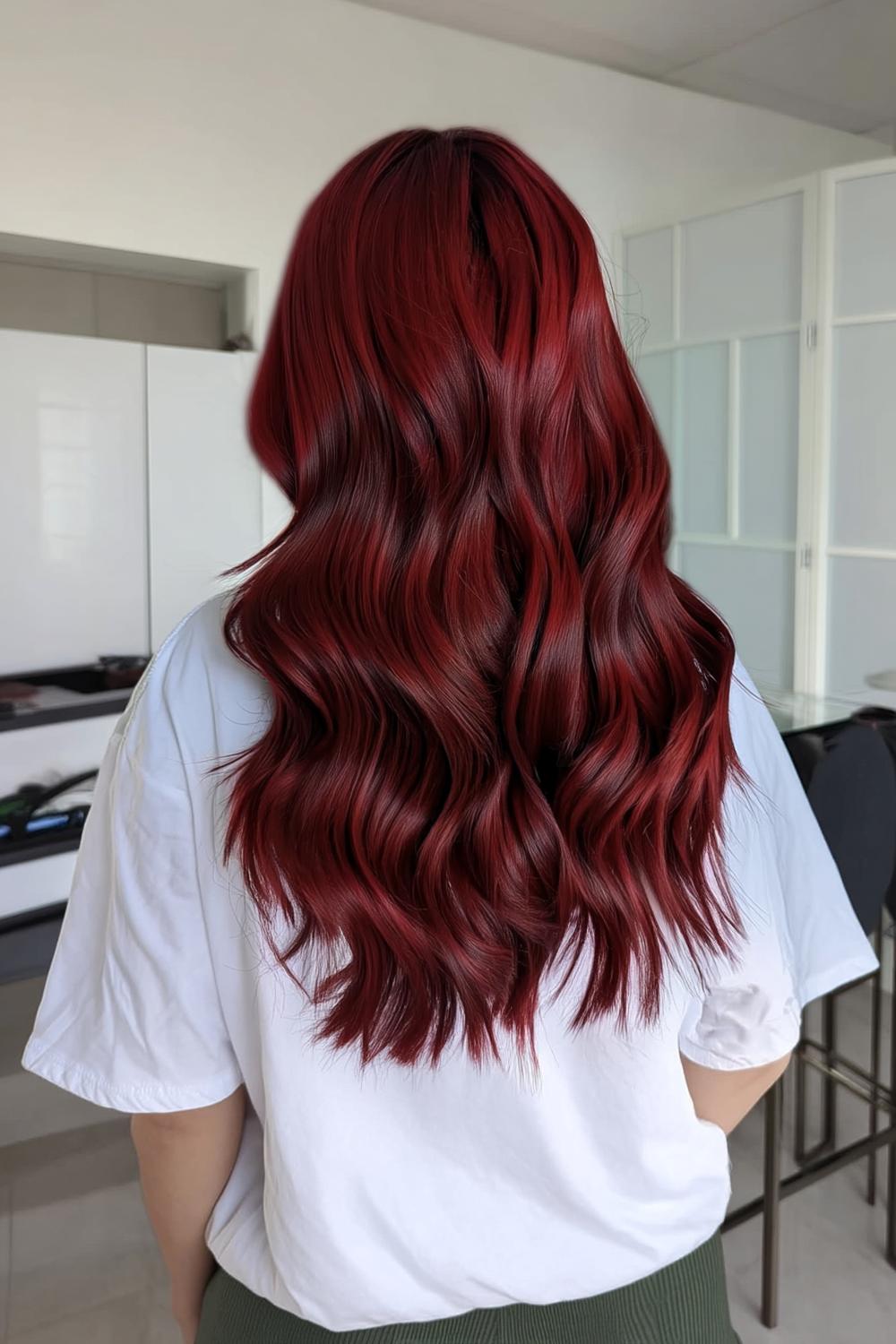 Rich Brown-Red Waves