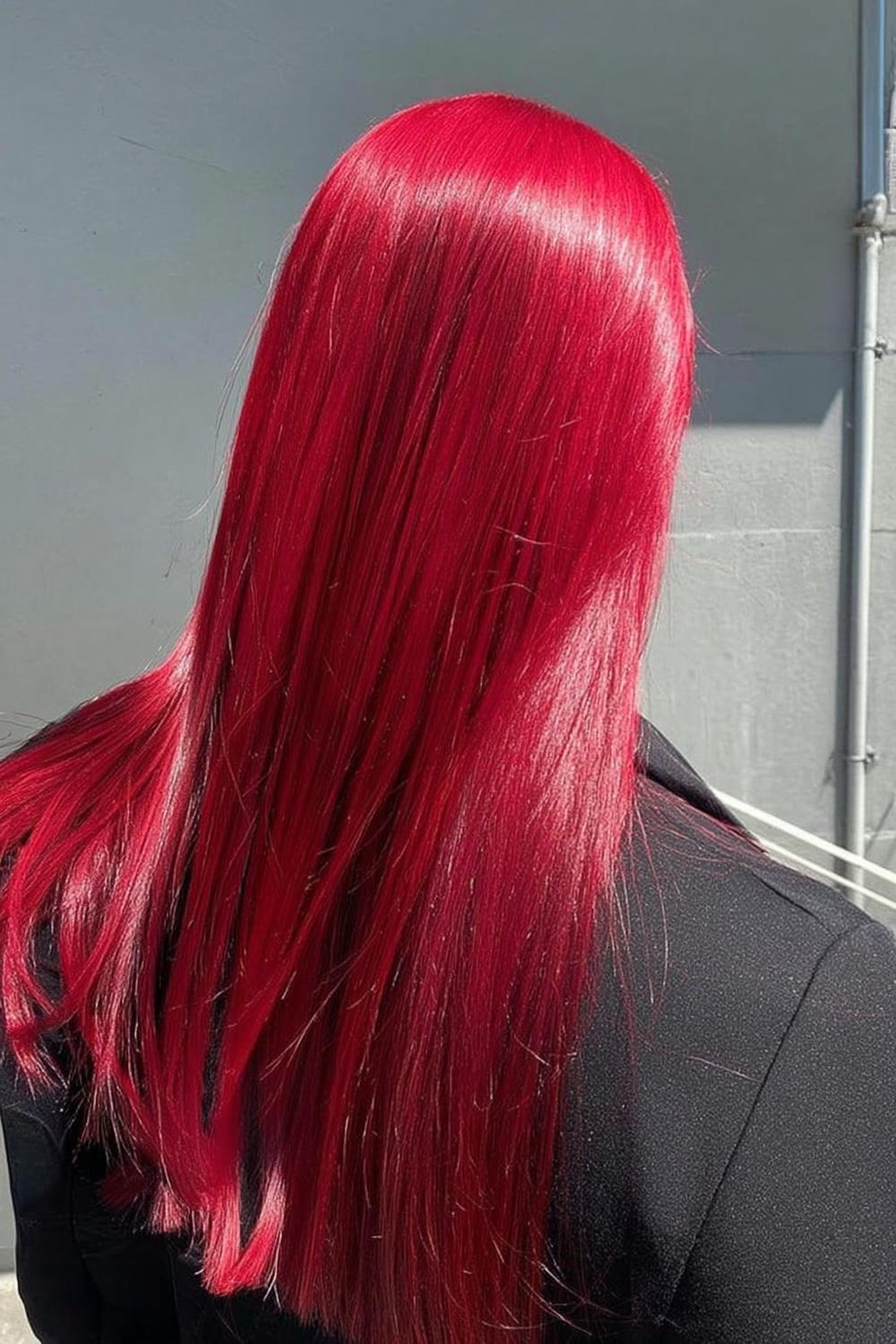 Vibrant Red Statement