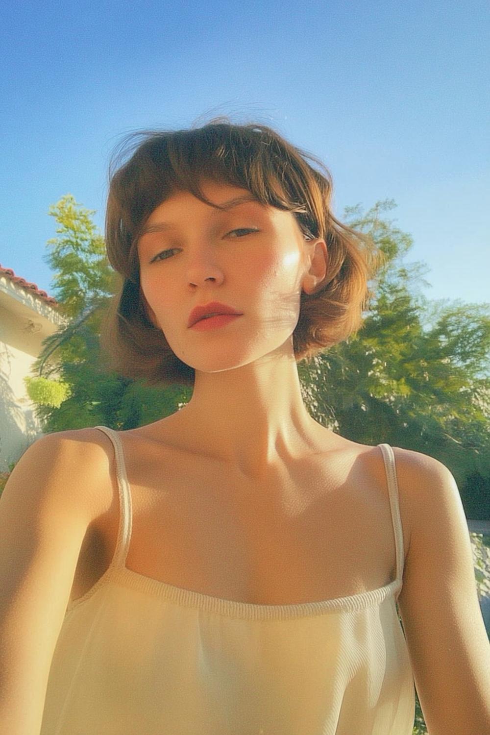 French Girl Bob