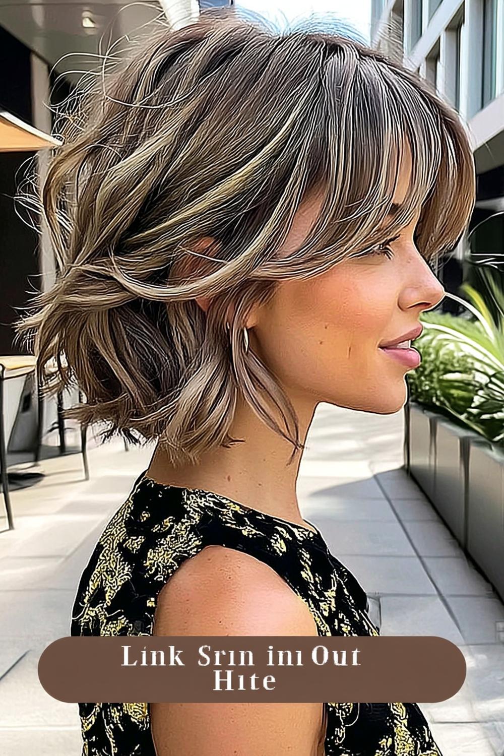 Textured Layered Bob
