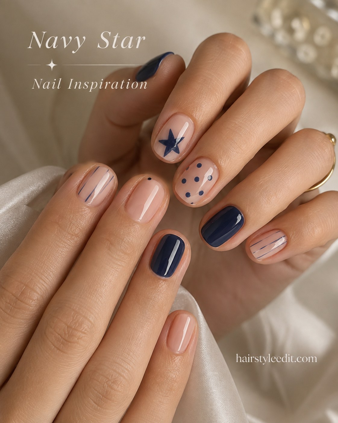 6 Short Natural Nail Designs To Save For Your Next Manicure