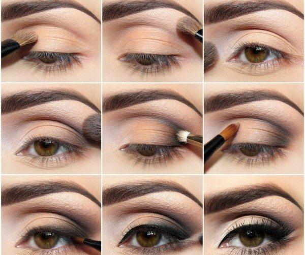 Ariana Grande makeup tutorial brown eyeshadow