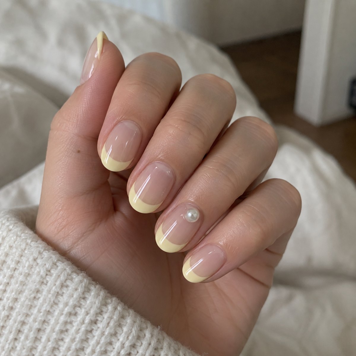 18 Yellow Glazed French Tips Ideas for Your Next Manicure