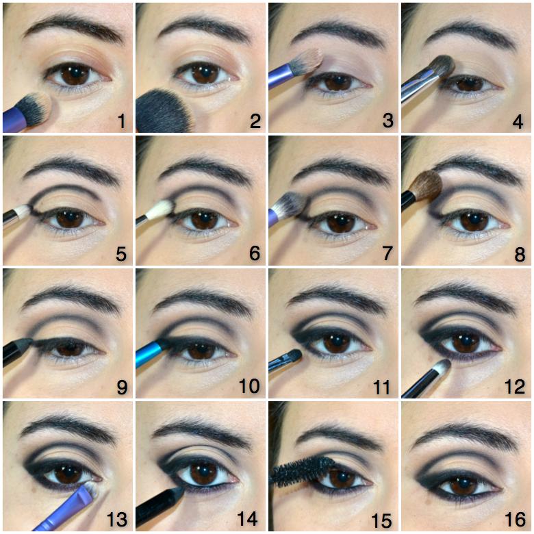 Soft glam cut crease eyeliner with neutral shadows