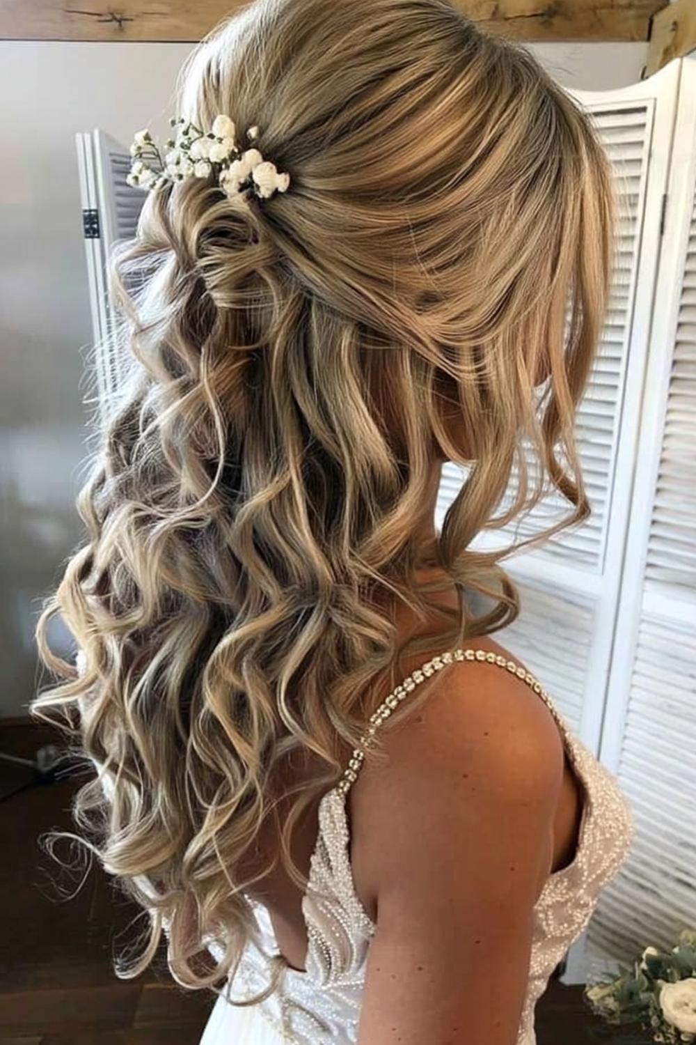 Floral-Crowned Cascading Waves