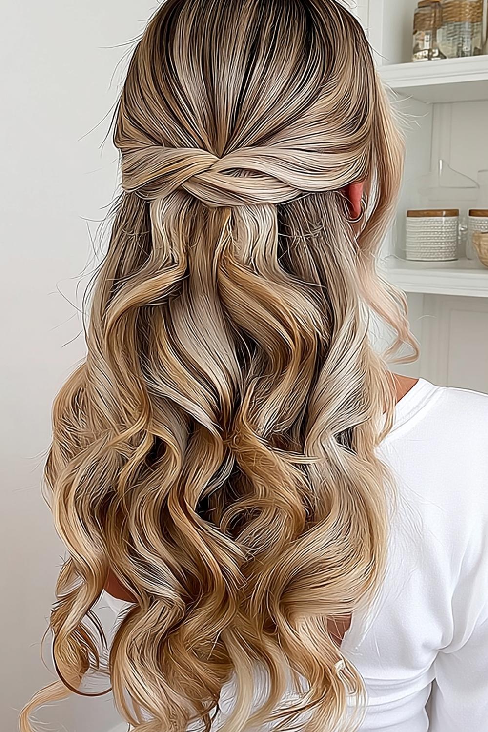 Twisted Half-Up Cascade