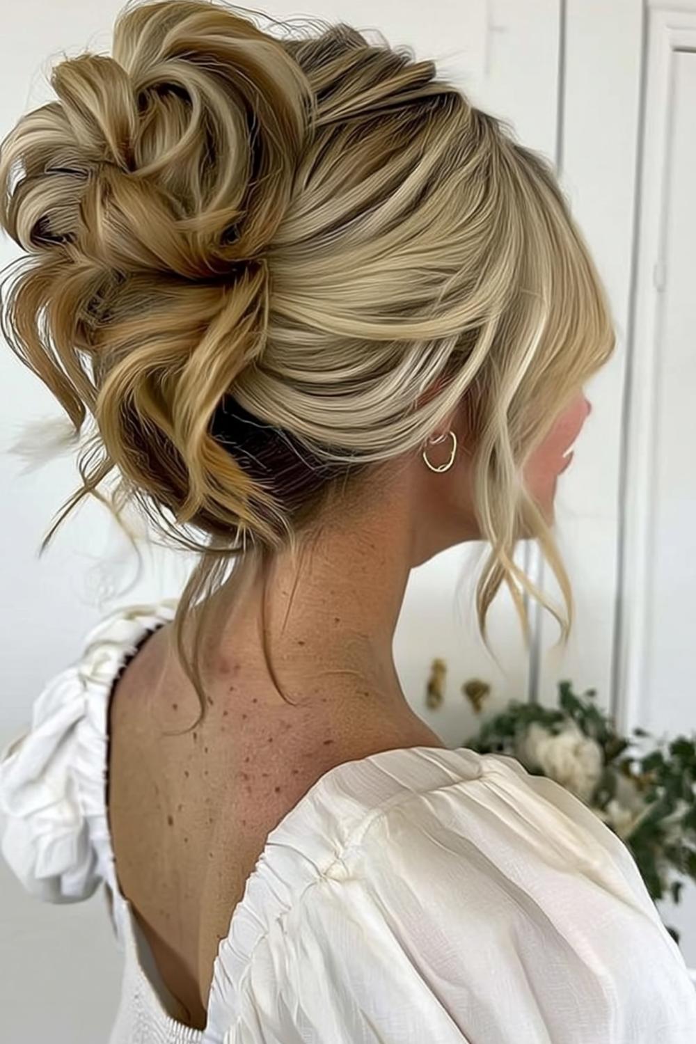 Voluminous Twisted Crown Creation