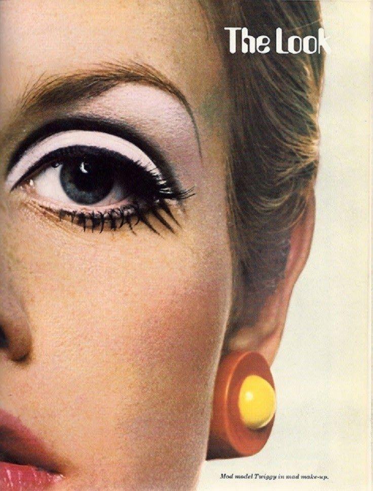 White eyeshadow wide eyed effect